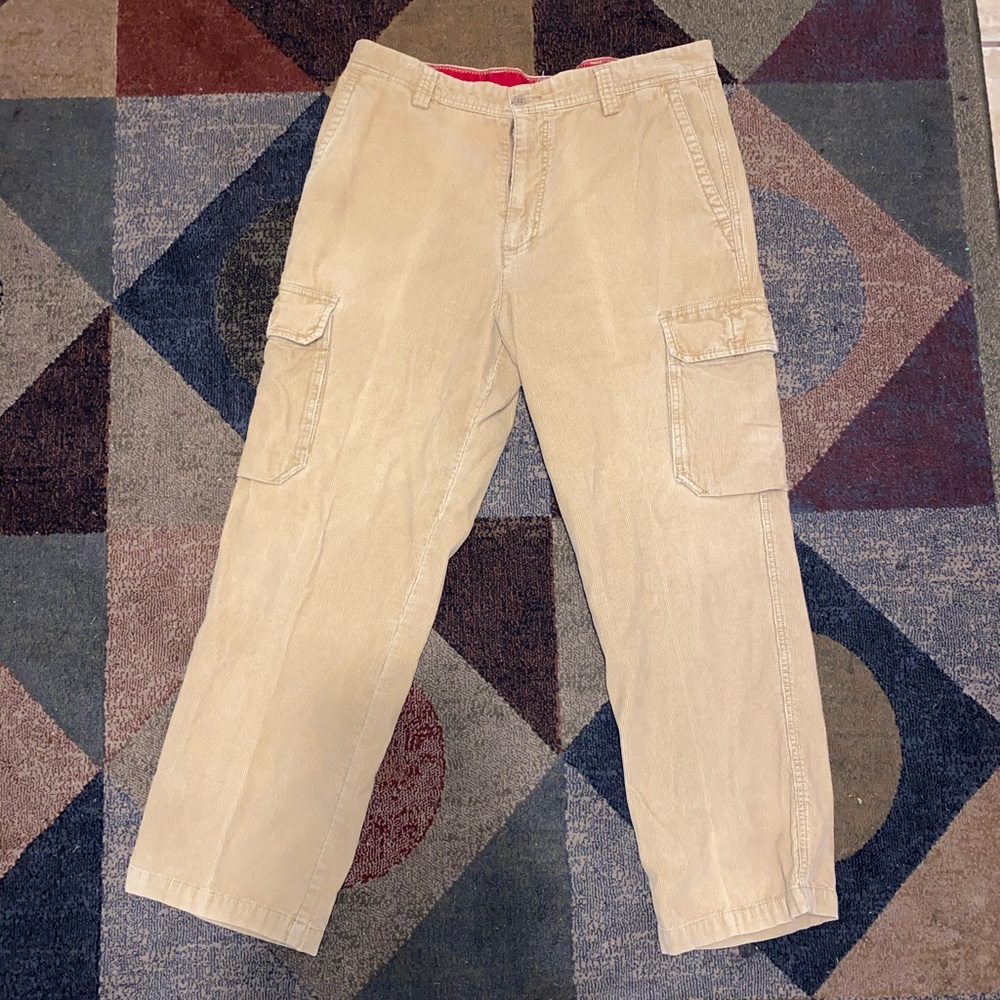 Cargo corduroy pants